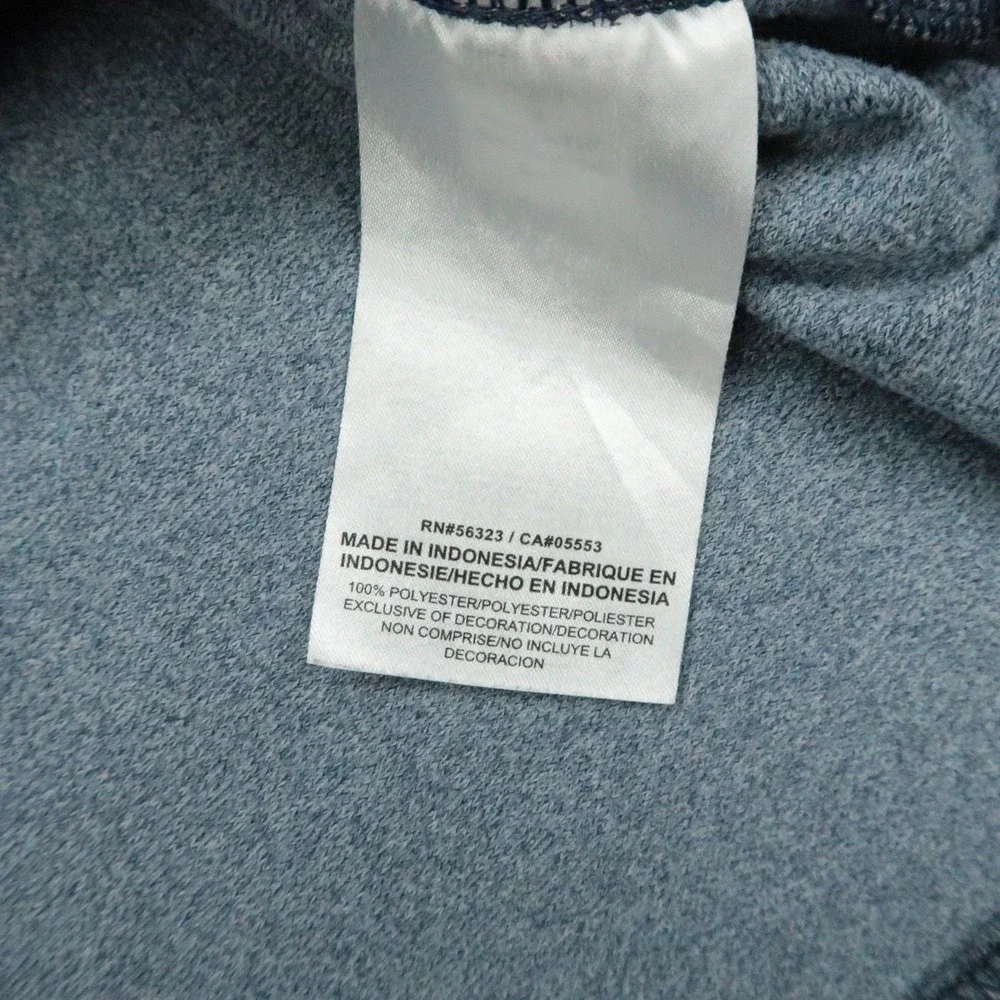 Penn State Nittany Lions Pullover Mens Medium Blue Nike Quarter Zip Dri FIT